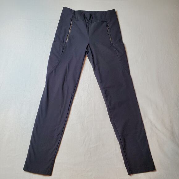 Athleta Women's Size 8 Headlands Hybrid Tights Black 353469 - Picture 4 of 8